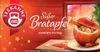 A box of Teekanne 'Süßer Bratapfel' (Sweet Baked Apple) winter fruit tea, featuring a stylized image of a baked apple with cinnamon sticks and a festive window scene. Produktbild-Vorschau
