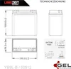 LANGZEIT YB9L-B Motorradbatterie 12V 9Ah 150AEN GEL Produktbild-Vorschau 5