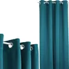 Verdunkelungsvorhang Ösen 300 x 245 cm Petrol Vorhang Produktbild-Vorschau 6