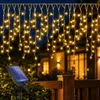 SALCAR Eisregen Lichterkette Solar Außen, 7,8M 240er LED Produktbild-Vorschau 12
