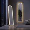 UnboxG LED Ganzkörperspiegel 150x40 cm, Bogenspiegel mit Produktbild-Vorschau 13