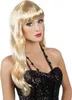 Langhaar-Perücke für Damen wellig mit Pony blond Produktbild-Vorschau 4