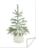 MuchoWow® Poster Weihnachtsbaum - Weihnachten - Party 30x40 Produktbild-Vorschau 1