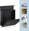 Relaxdays Briefkasten mit Zeitungsfach, HxBxT: 37 x 37 x 11 Produktbild-Vorschau 6