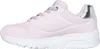 A side view of a pink sneaker with a white sole and silver accents. Anteprima dell’immagine prodotto