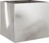 vidaXL Sadzarka 2 sztuki srebrna 42x40x39 cm stal Podgląd zdjęcia produktu 4