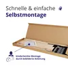 Lattenrost 90x200 7 Komfortzonen verstellbarer Kopf Produktbild-Vorschau 7