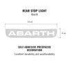 Naklejka na światło Terzo Stop Abarth Podgląd zdjęcia produktu 2