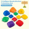 GOPLUS Balanciersteine für kinder 11er-Set, Rutschfeste Produktbild-Vorschau 5