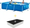 Intex Frame Pool - 300 x 200 x 75 cm - Inklusive Solarsegel Produktbild-Vorschau 1