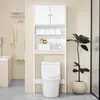 A bathroom scene with a toilet and a storage unit. Náhled obrázku produktu