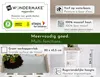 WONDERMAKE Grote plantentafel, wit, met 3 lades, van Productafbeelding-voorbeeld 4