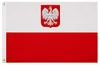 Fahne Polen mit Wappen 90x150 cm Produktbild-Vorschau 2