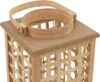 vidaXL Závesný svietnik Bamboo Nature Náhľad obrázku produktu 1