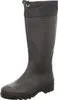 Schwarze Gummistiefel aus Synthetik mit Kaltfutter, Produktbild-Vorschau 1