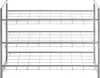 HAKU Schuhregal alu - Metall, B/H/T: 80x60x30 cm Produktbild-Vorschau 4