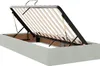 vidaXL Ottoman Bettgestell mit Speicher Hellgrau 90 x 200 Produktbild-Vorschau 6