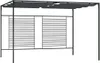 Pavillon mit Ausziehbarem Dach 4x3x2,3 m Anthrazit 180 g/m² Produktbild-Vorschau 1