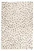 Teppich Hochflor - Grand Dots Creme Schwarz Produktbild-Vorschau 1