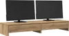 vidaXL Stojan na monitor so zásuvkami Artisan dub 100x27x15 Náhľad obrázku produktu 3