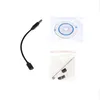 A collection of accessories for an endoscope, including a USB cable, a CD, and a small bag of parts. Produktbild-Vorschau