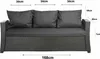 Coussins pour canapé de jardin - Anthracite| Assise Voir les images du produit 2