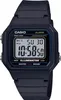 A black Casio digital watch is shown against a white background. Voir les images du produit