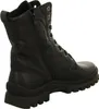 A black leather lace-up boot is shown from the side against a white background. Produktbild-Vorschau