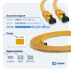 hb-digital 1m CAT 8.1 Patchkabel flach RJ45 Netzwerkkabel Produktbild-Vorschau 4