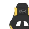 vidaXL Gaming-Stuhl mit Massage & Fußstütze Schwarz und Produktbild-Vorschau 9