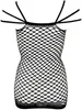 Mandy Mystery - Netzkleid mit 3er Träger schwarz, Größe:S-L Produktbild-Vorschau 4