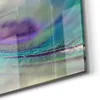 DEQORI Glasbild Echtglas 50x50 cm 'Wasserperle auf Feder' Produktbild-Vorschau 5