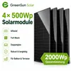 GreenSun Solar 2000W Balkonkraftwerk 4×500W Bifazial Full Produktbild-Vorschau 5