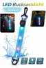 LED Rucksacklicht USB aufladbar – Wasserdichtes Produktbild-Vorschau 1