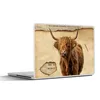 MuchoWow® Laptop Aufkleber Sticker Cover Schottischer Produktbild-Vorschau 1