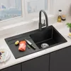 CECIPA Granitspüle & Küchenspüle 78 x 45 cm mit Produktbild-Vorschau 1