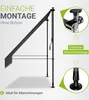 A diagram showing the installation of a retractable awning. Náhľad obrázku produktu