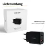 CHEROY 30W Wall Charger - USB A + C Dual Port PD Adapter – Produktbild-Vorschau 6