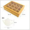 OTIX Teebox mit 4x Teabag Haltern Teekiste 12 Fächer Produktbild-Vorschau 3
