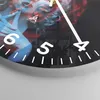 Wanduhr - Rund - Glasuhr - Schwarz Frau Emotionen - 40x40cm Produktbild-Vorschau 5