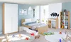 Jugendzimmer-Set >NOA< in Nodi-Eiche/Artik-Weiß - Produktbild-Vorschau 1