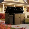 PPbin | Box na popelnice 3x120L Antracit Odolný Pevný Náhled obrázku produktu 6