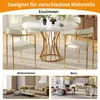 Collage showing a dining set in a dining room, a living room, and an office space. Produktbild-Vorschau