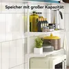 Küchenregal, 2-Stufig Standregal, Mikrowellenständer mit 5 Produktbild-Vorschau 4