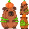 Bausteinset: Capybara mit Schildkröte und Apfel, 1500 Produktbild-Vorschau 1