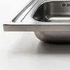 Lavello cucina da appoggio 80x60 una vasca con gocciolatoio Anteprima dell’immagine prodotto 2