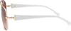 styleBREAKER Damen Sonnenbrille Pilotenbrille mit Strass | Produktbild-Vorschau 4