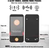 A product image showing two pagers, one front view and one back view, with labels and feature descriptions. Anteprima dell’immagine prodotto