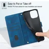 Hülle für iPhone 11 Prägung Flip Leder Brieftasche Produktbild-Vorschau 7