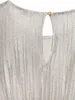 LASCANA Sommerkleid mit Glitzerfäden im Material Produktbild-Vorschau 6